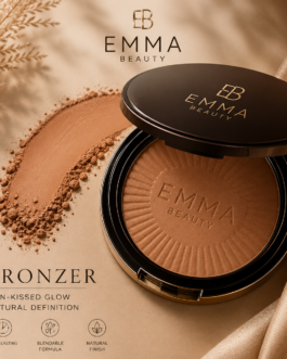 Emma Beauty Bronzer – Long Lasting Sun Kissed Glow Bronzer with Natural Blendable Formula
