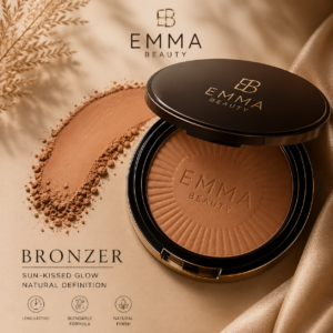Emma Beauty Bronzer – Long Lasting Sun Kissed Glow Bronzer with Natural Blendable Formula